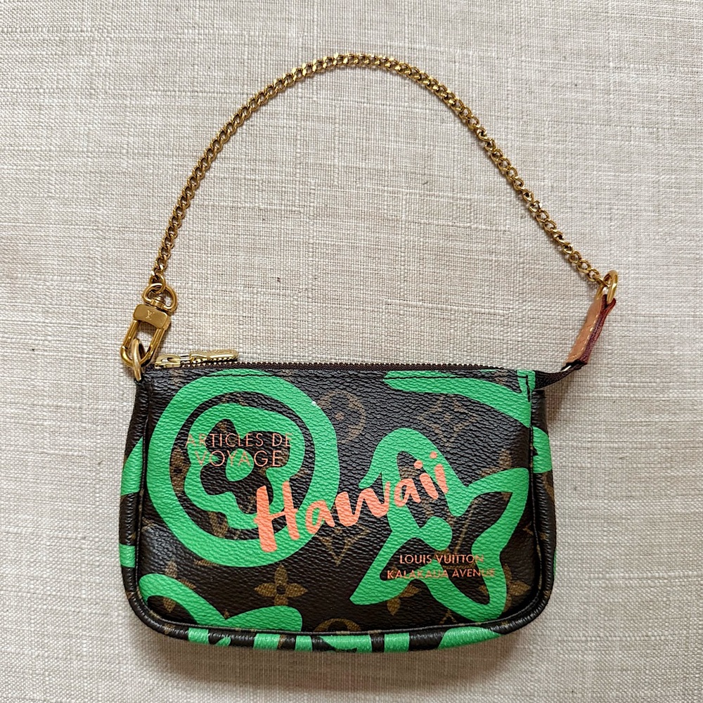 Louis Vuitton Tahitienne Hawaii Mini Pouch LTD Edition